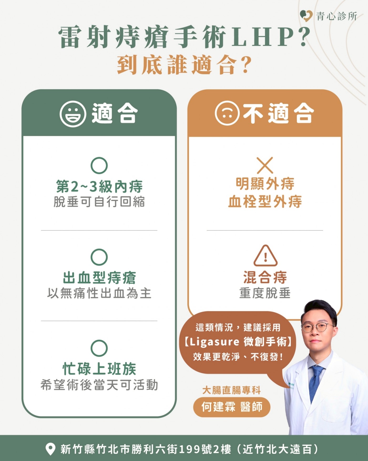 LHP手術適合族群分析