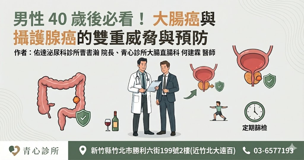 男性健康雙重威脅主圖