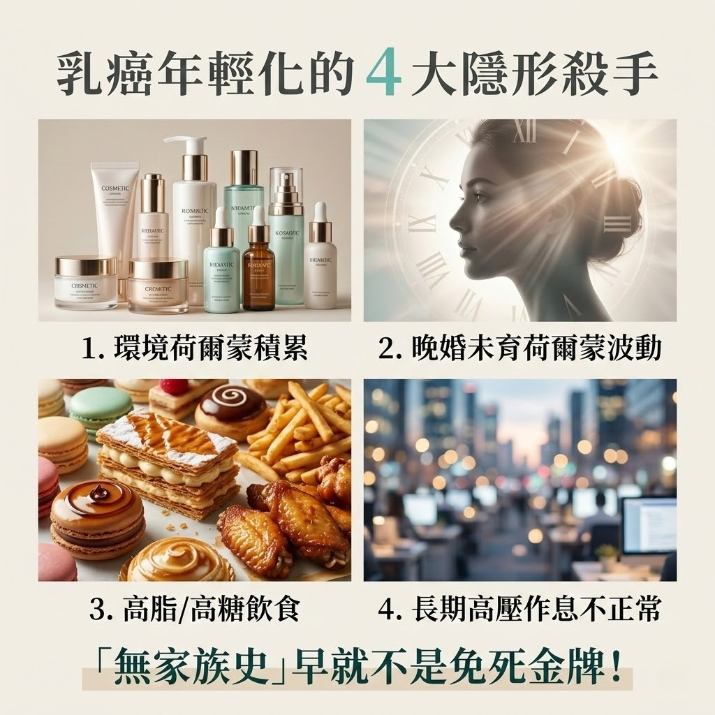 環境荷爾蒙與乳癌關係