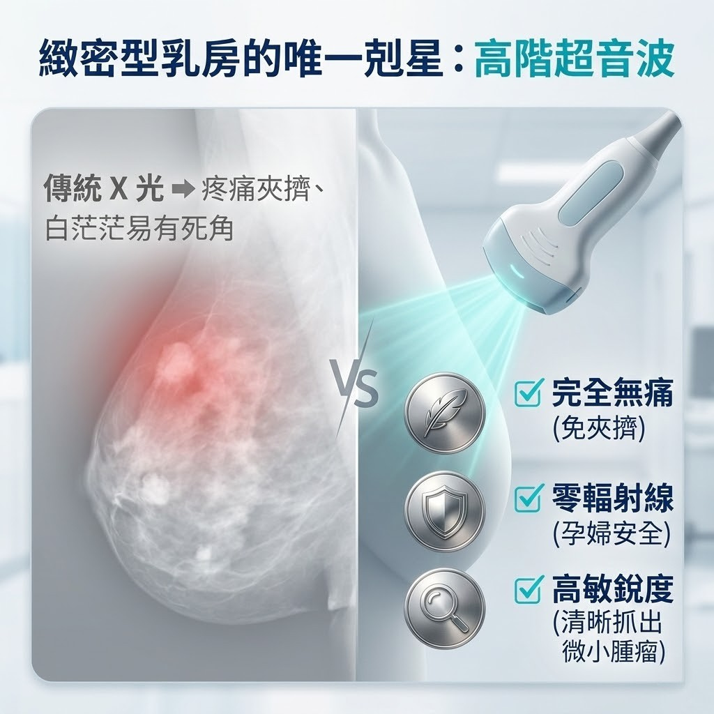 緻密型乳房超音波檢查