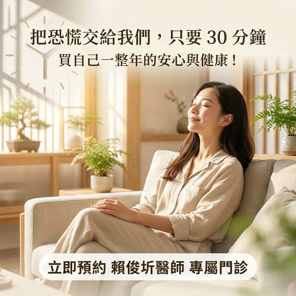 30分鐘換一年安心