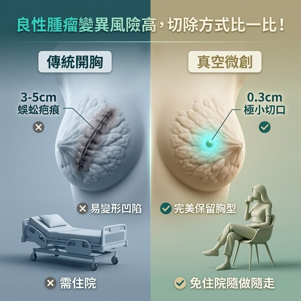 良性腫瘤變異風險