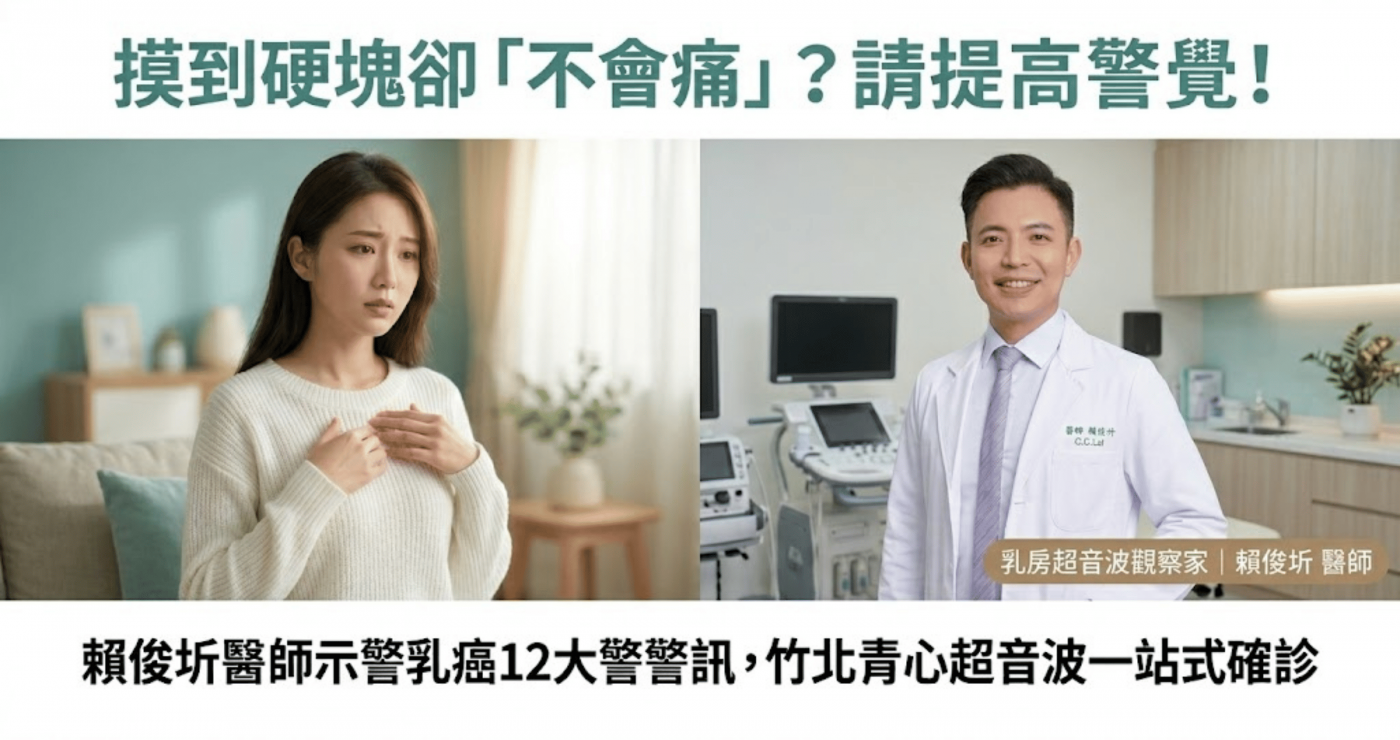 賴俊圻醫師乳房警訊提醒