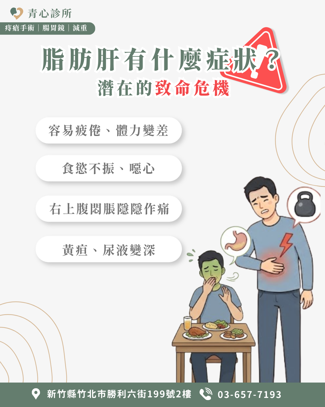 潛在的致命危機＿肝膽腸胃科推薦