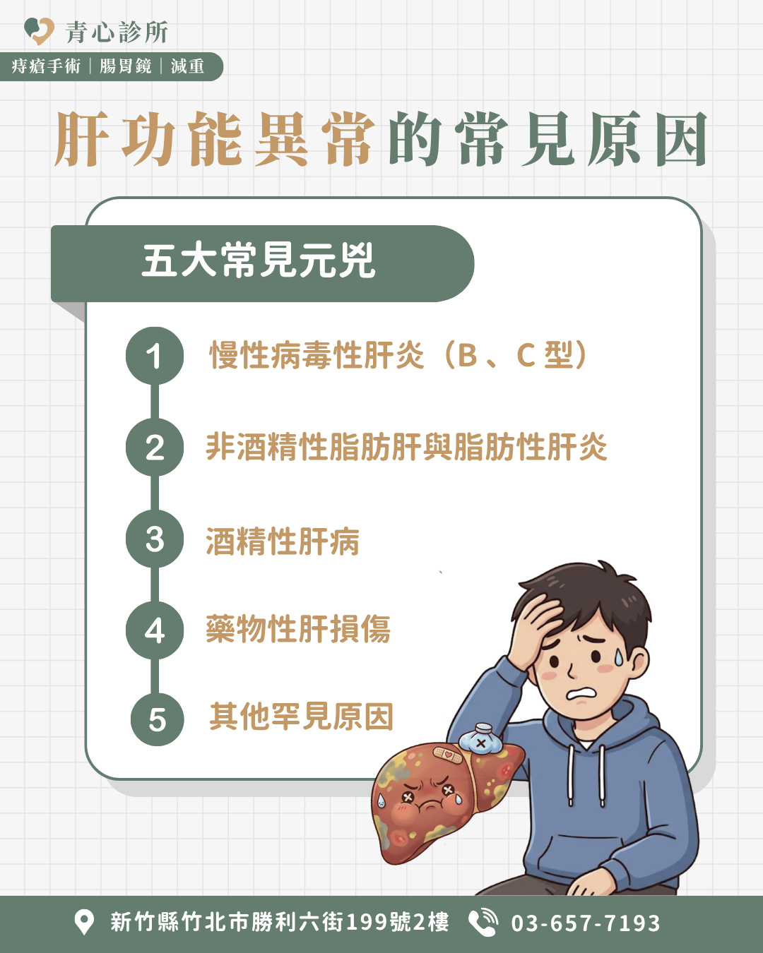 肝功能異常的常見原因_肝膽腸胃科推薦