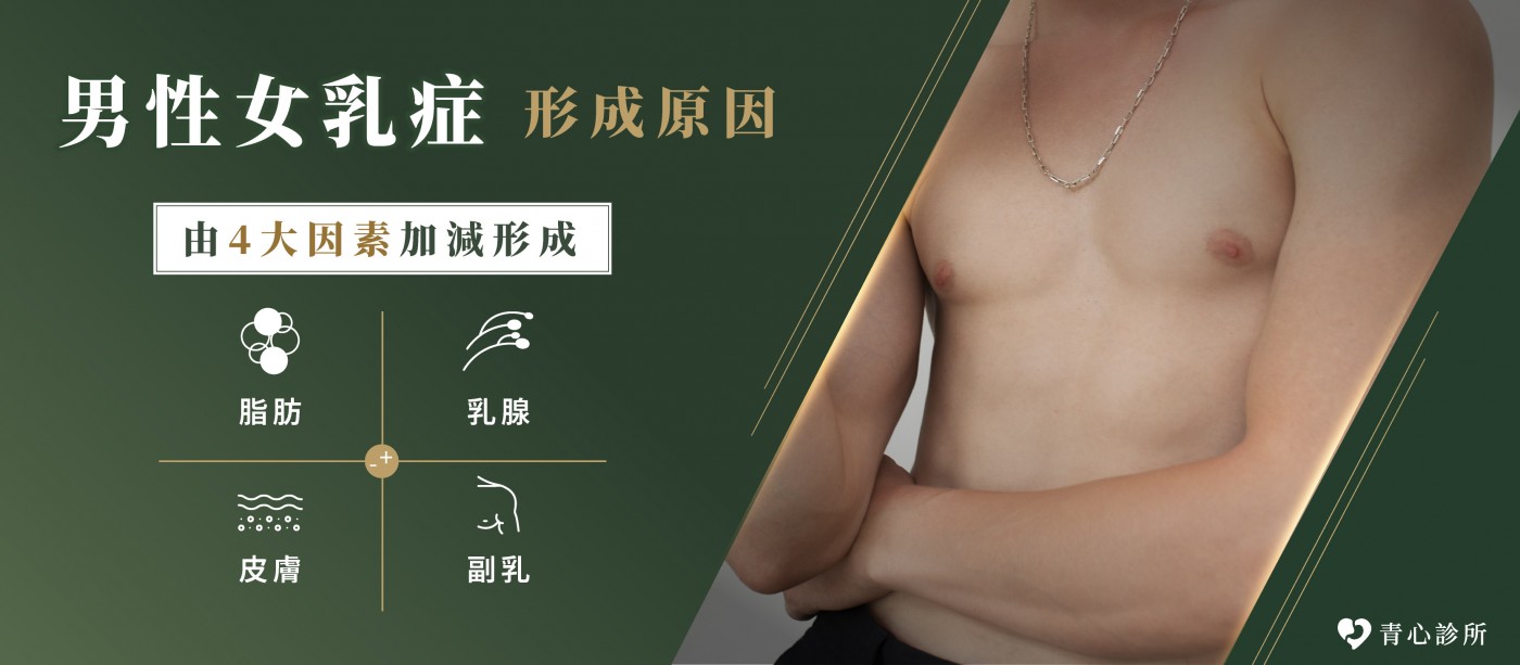 男性女乳症說明圖片